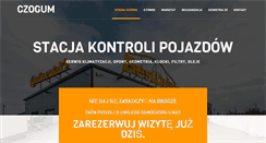 Desktop Screenshot of czogum-opony.pl